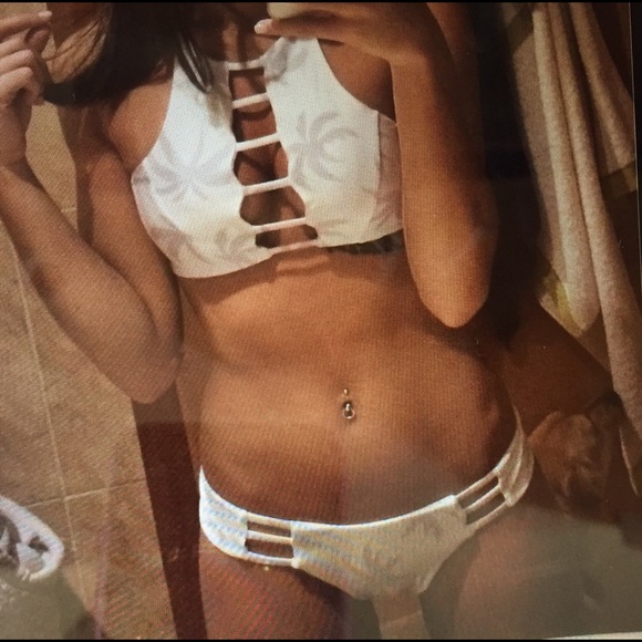 Brand new reversible tankini swimsuit set size M - Picture 3 of 4