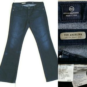 AG Adriano Goldschmied Angelina petite boot jeans