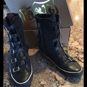 Ash High Top Sneakers