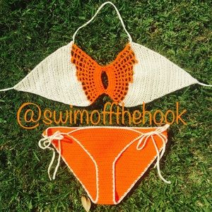 Butterfly Crochet Swimsuit