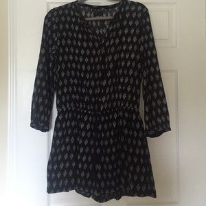 Madewell Black Romper