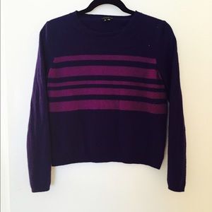 Theory Cropped Cashmere Sweater
