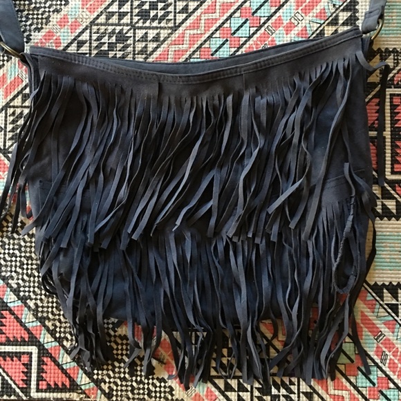 Fringe cross body