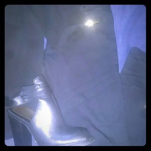 Galaxy black booties