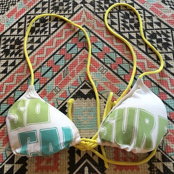 So cal Hollister  swim top