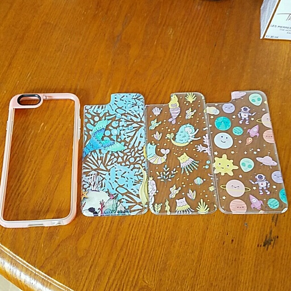 Casetify iPhone 6 Pastel case w/ 3 backplates