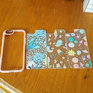 Casetify iPhone 6 Pastel case w/ 3 backplates