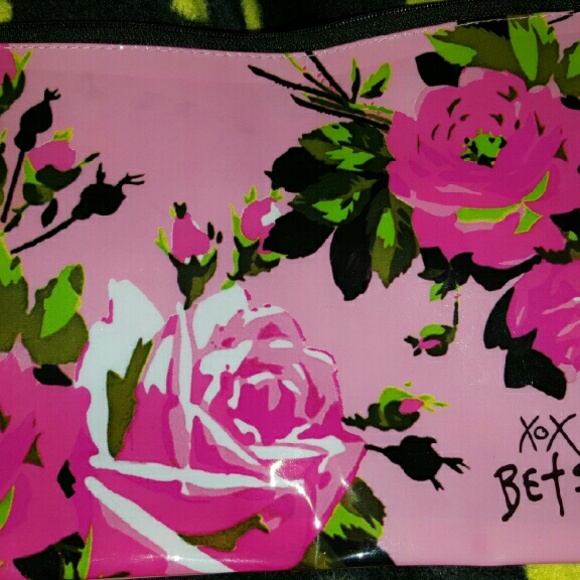 Betsey Johnson makeup bag