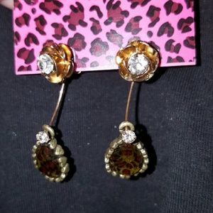 Betsey johnson earrings