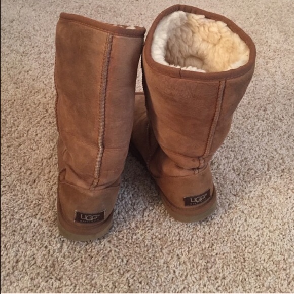 UGG Shoes - Tall chestnut ugg boots