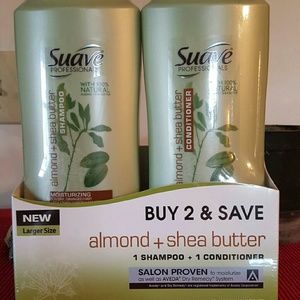 Almond and Shea Butter Shampoo and Conditioner