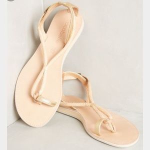 Cocobelle Elsie Taupe Thong Sandal