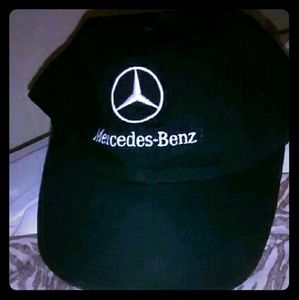 Black Mercedes benz cap
