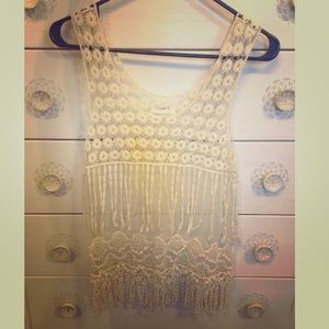 Ivory Flower Child Shirt