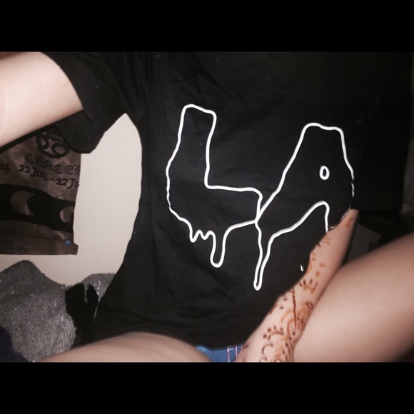 Black LA t shirt