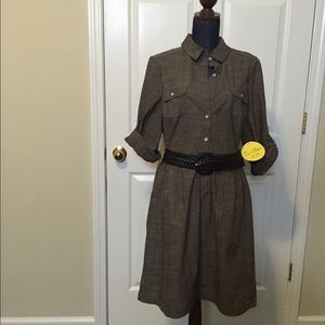 Button Front Dress