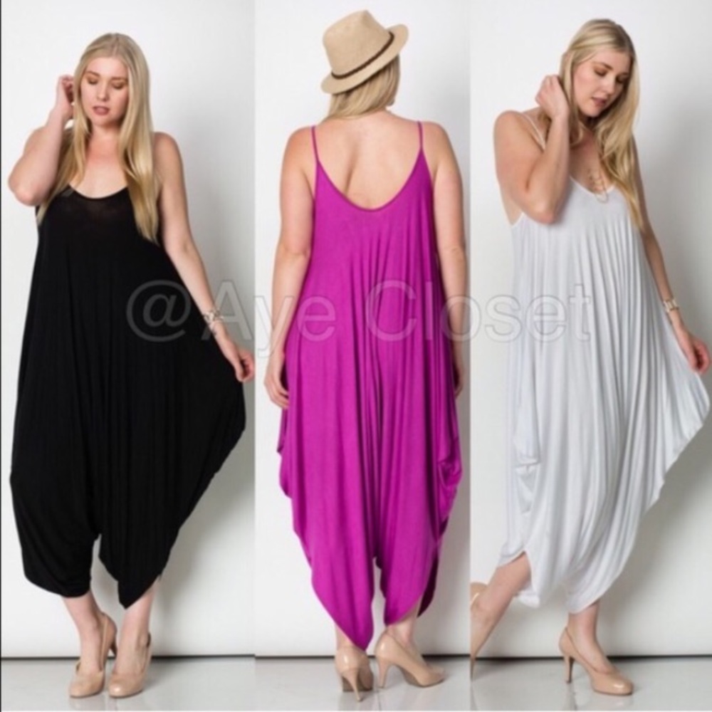 New Harem jumpsuit oversized dress Sexy boho - Picture 5 of 8