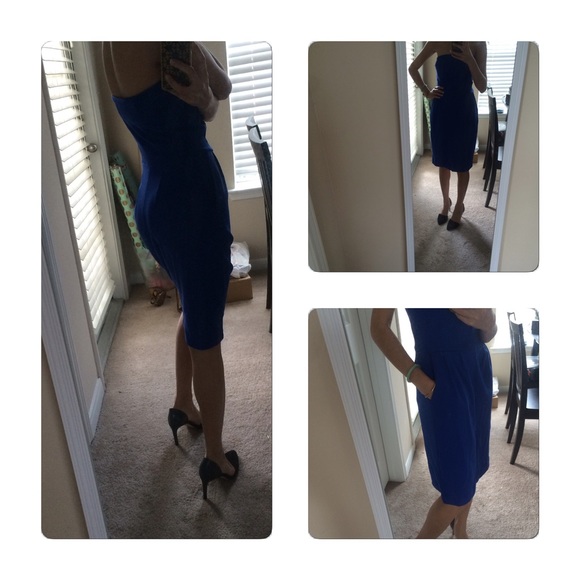 🔴FINAL SALE🔴 Strapless dress - Picture 3 of 3