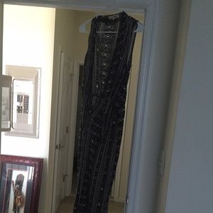 black and white tribal romper