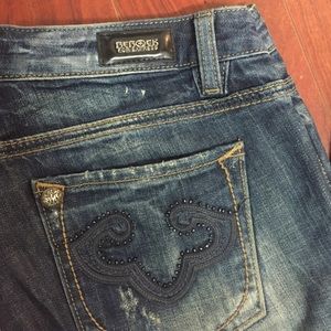 Express rerock skinny jeans