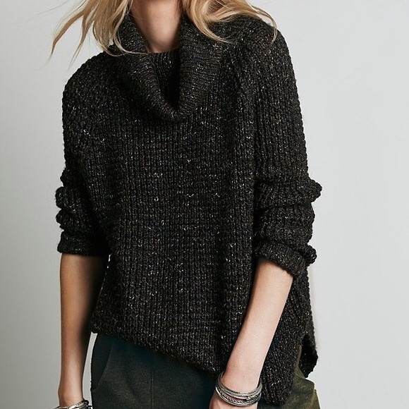 FREE PEOPLE Sweater Oversized Slouchy Pullover Top - Picture 3 of 4