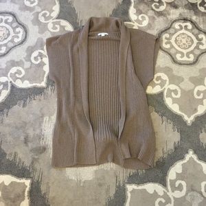 Banana republic no sleeve ribbed sweater