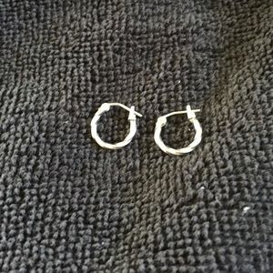 Silver Small Hoop Earrings