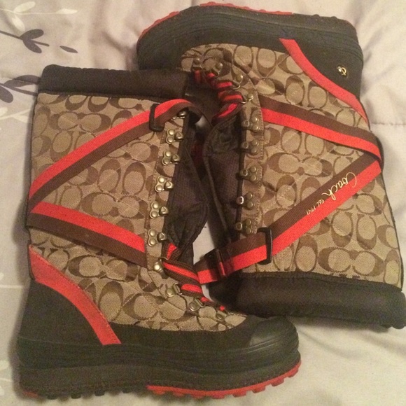 Authentic coach boots