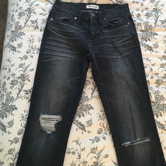 Madewell HR Skinny Jeans in Kincaid Wash