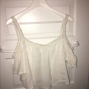 Cold shoulder tank top