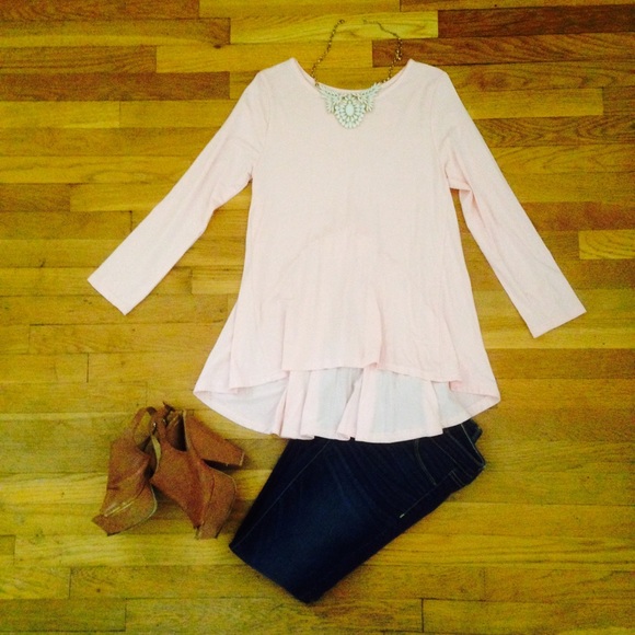 NWOT adorable pink top!