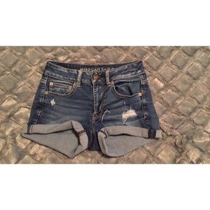 American Eagle Mid Rise Shorts
