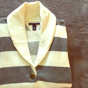 Tommy Hilfiger preppy button down sweater
