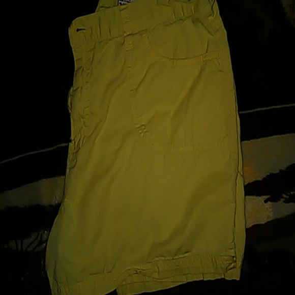 Yellow shorts