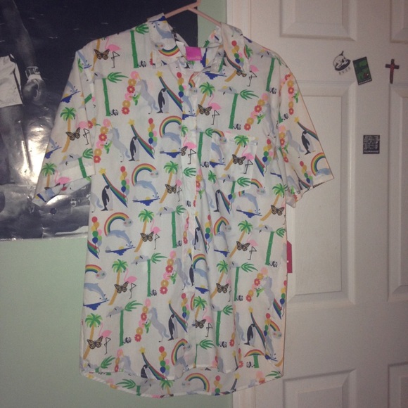 Rare enjoi button up