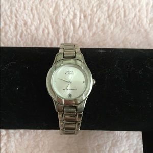 Silver watch