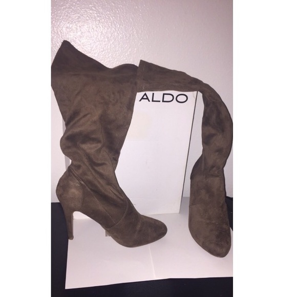 Aldo Camel Suede boots