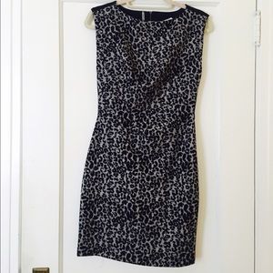 Rebecca Taylor Leopard Print Sheath Dress, 4