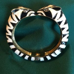 Stella & Dot Kalahari Zebra Bangle