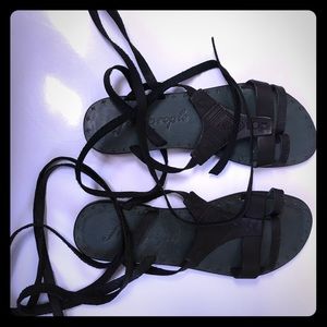 Brand New Free People Oliviera Wrap Sandal