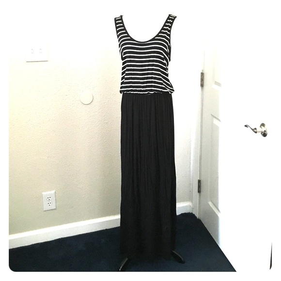 Black and while Dress