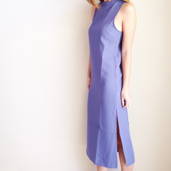 lavender midi dress - Picture 2 of 5