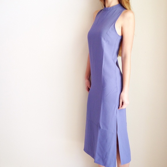 lavender midi dress - Picture 4 of 5