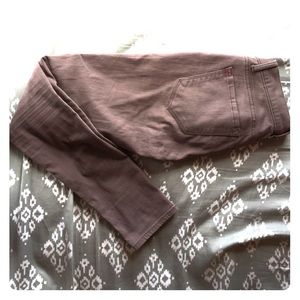 BDG Mid Rise Twig Skinny Jean in Light Purple