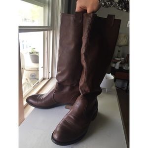 Brown Leather Boots