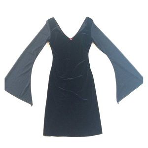 Witchy Velvet Cocktail Dress