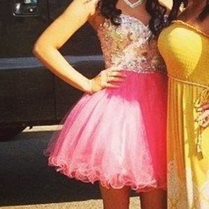 Coral Prom Dress