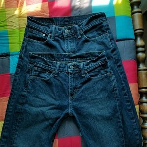Lot of 2 Mens Levi's 511 Jeans 29x30