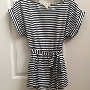 Black & White Blouse