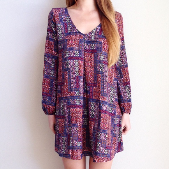 LAST ITEM patterned shift dress - Picture 4 of 4